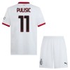 Conjunto (Camiseta+Pantalón Corto) AC Milan Pulisic 11 Segunda Equipación 2024-25 - Niño